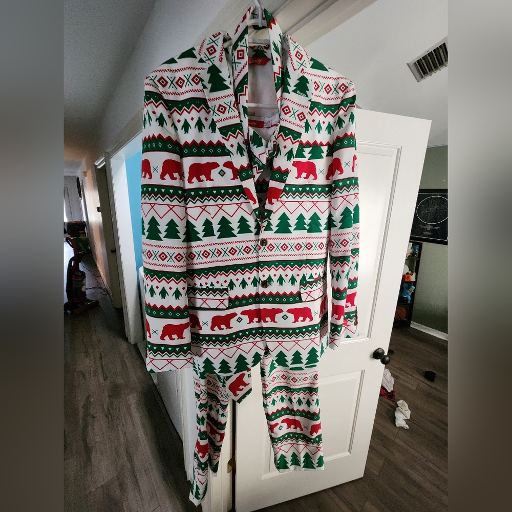 Shinesty Mens Christmas Suit